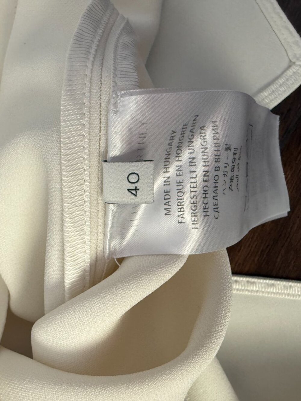Stella McCartney Arlesa Crepe Blouse - size 40 - Picture 4 of 4